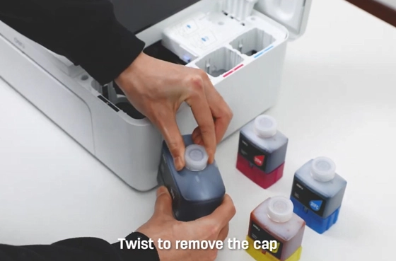 03 적합 잉크 병 델리 프린터 D311NW 잉크젯 프린터