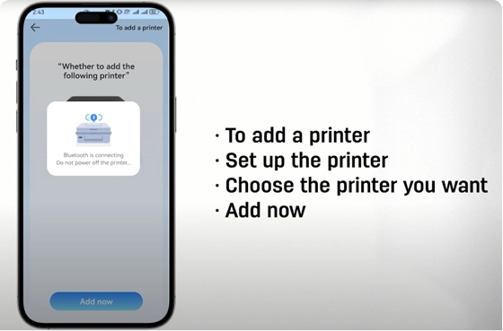 05 【델리 인쇄 APP】 블루투스 네트워킹