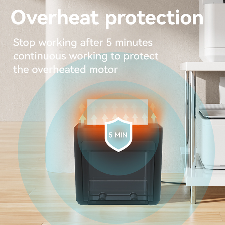 et002 p4 desktop paper shredder protection