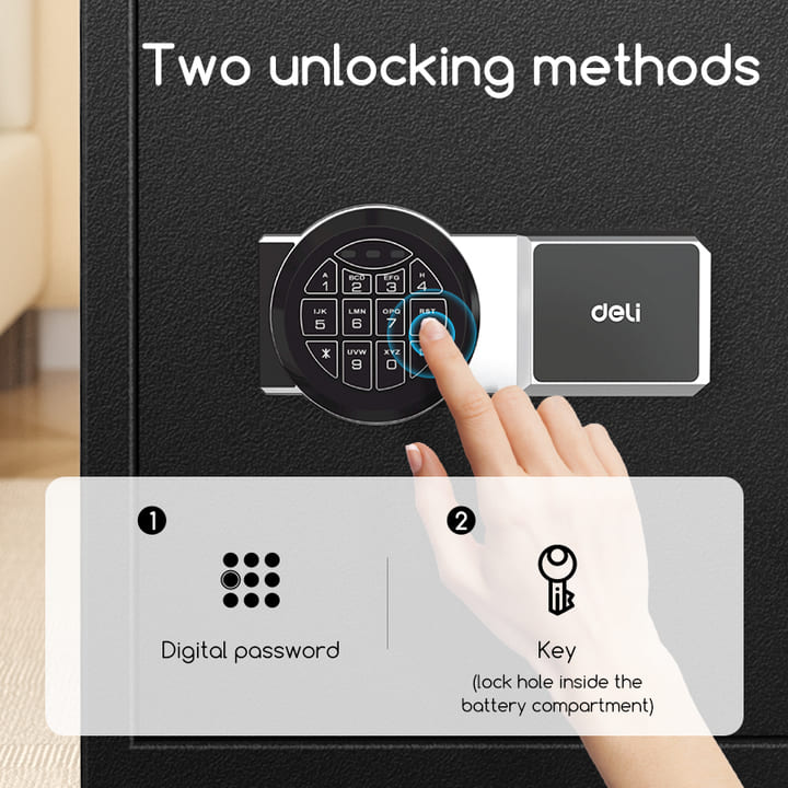 et586 fireproof digital safe manufacturer