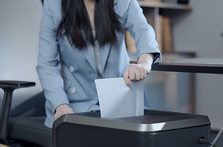 델리 종이 슈레더