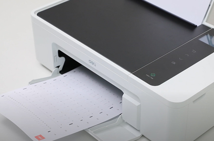 컴퓨터 델리 프린터 D311NW 잉크젯 프린터를 통한 교정