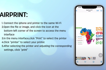 델리 프린터 M2000 WiFi 모델-모바일-Airprint