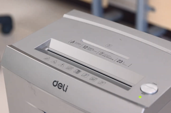 01 델리 ET095 종이 슈레더