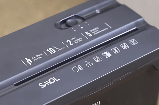 01 델리 ET014 종이 슈레더