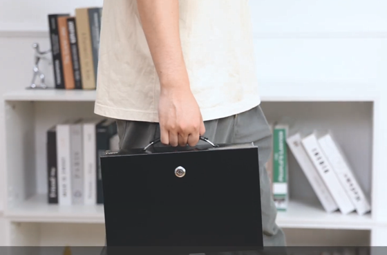 01 델리 ET611 내화 문서 상자