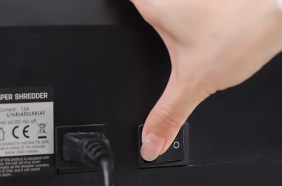 01 델리 E14400 종이 슈레더