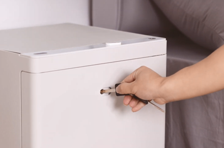 델리 ET606 홈 침대 옆 내각 안전