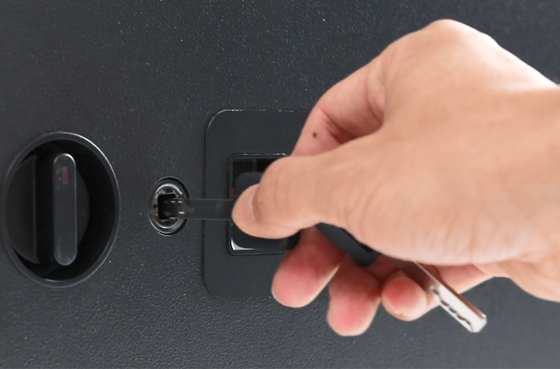 01 LOCKSWORTH VS4526 미니 지문 디지털 안전