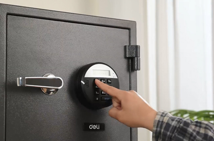 델리 ET580 시리즈 전자 암호 내화 상자