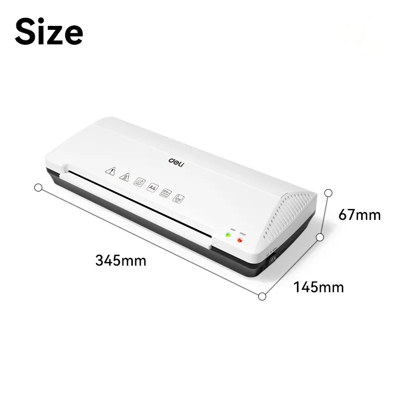 ET102 70-125 미크론 A4 플라스틱 라미네이터