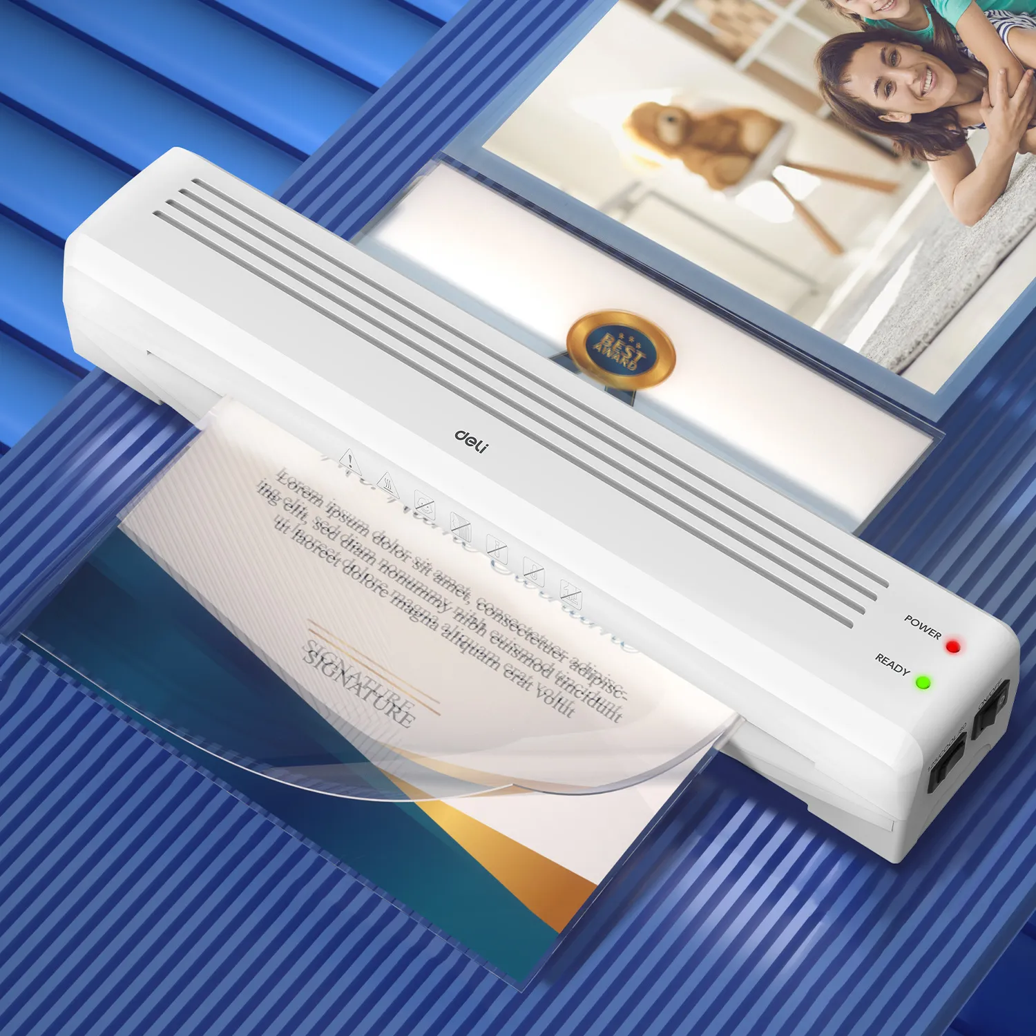 E14379 80-125 미크론 A3 플라스틱 라미네이터